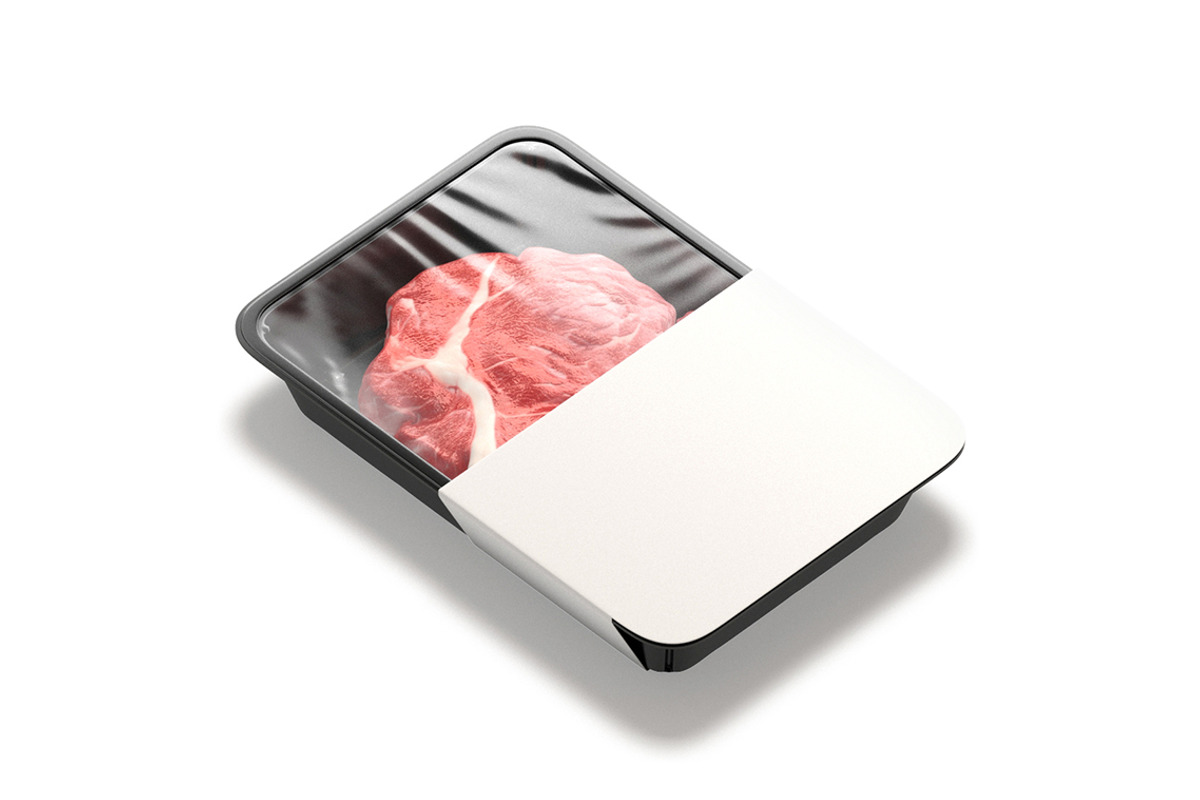 Beef Packaging With Label 3D Model, an Object 3D Model by rebrandy (Photo 2 of 9)