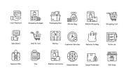 40 high quality Premium line icons, an Outline Icon by soglamun (Thumbnail 3 of 4)