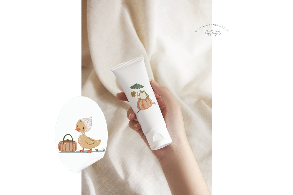 Cozy Hollow Autumn Clipart, an Animal Illustration by Pati Paints (Photo 4 of 9)