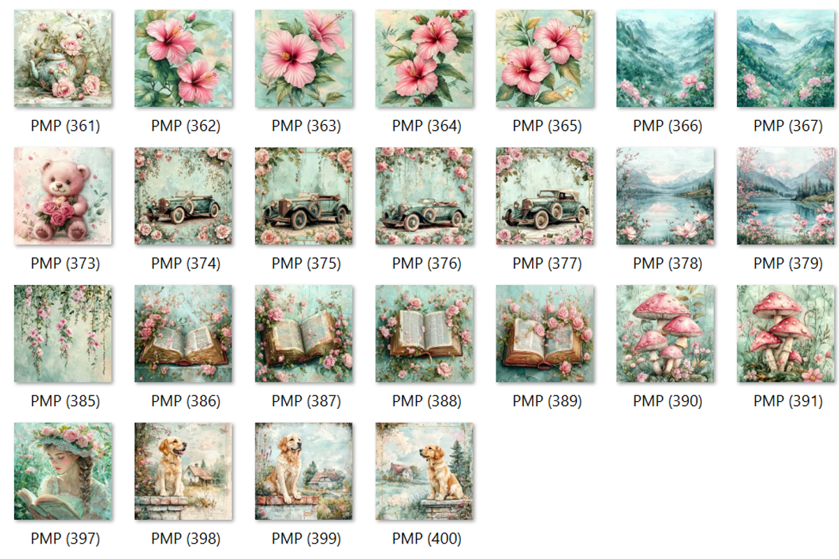 400 Peaceful Moments Pages, an Illustration by HubbaDigitals (Photo 6 of 8)