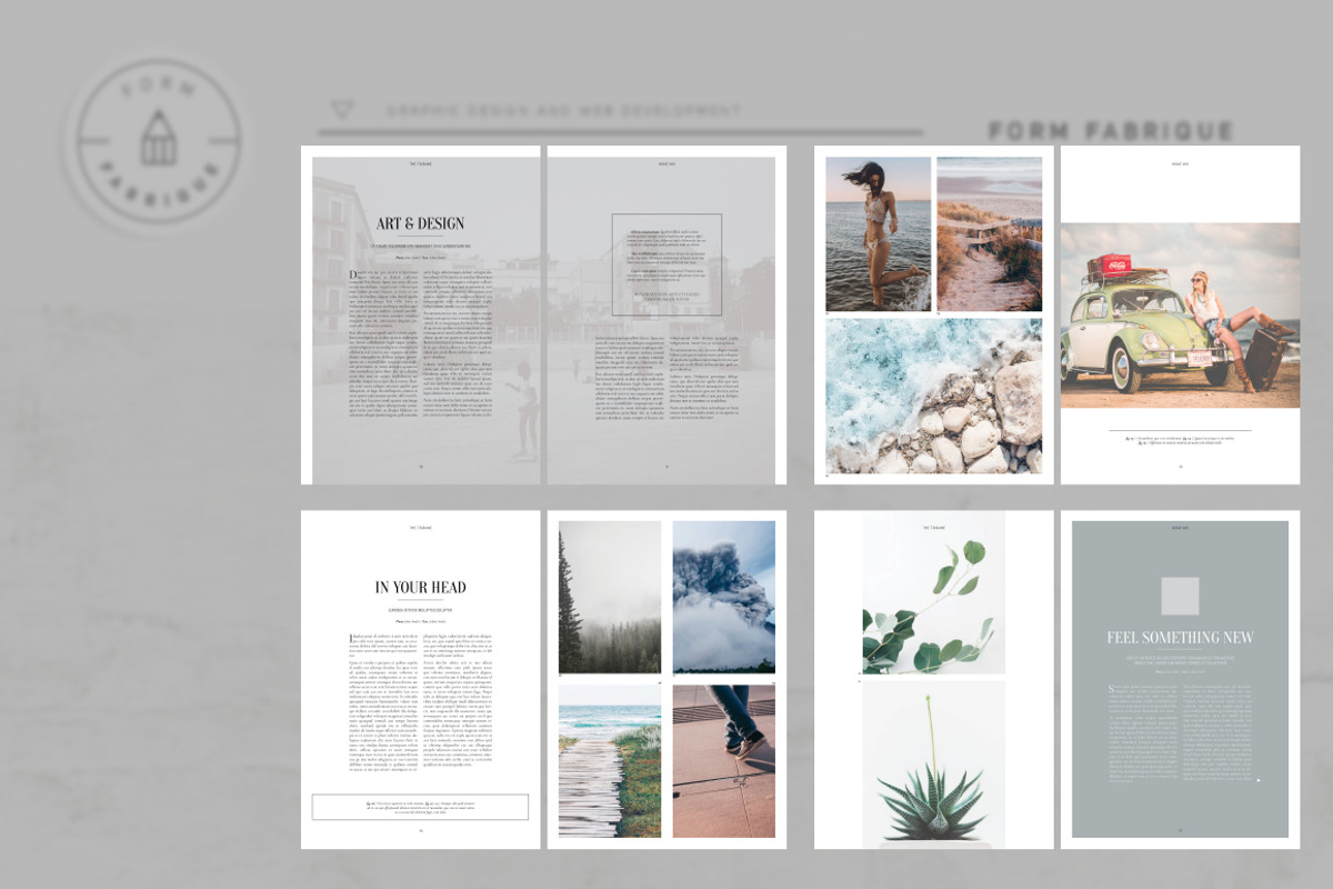 Tribune Magazine, a Magazine Template by Form Fabrique (Photo 4 of 20)