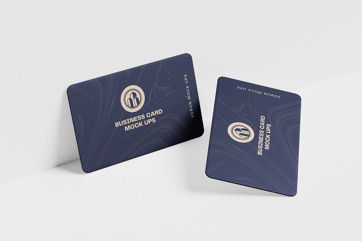 business card, a Business Card Template by kebunmockup (Photo 3 of 5)
