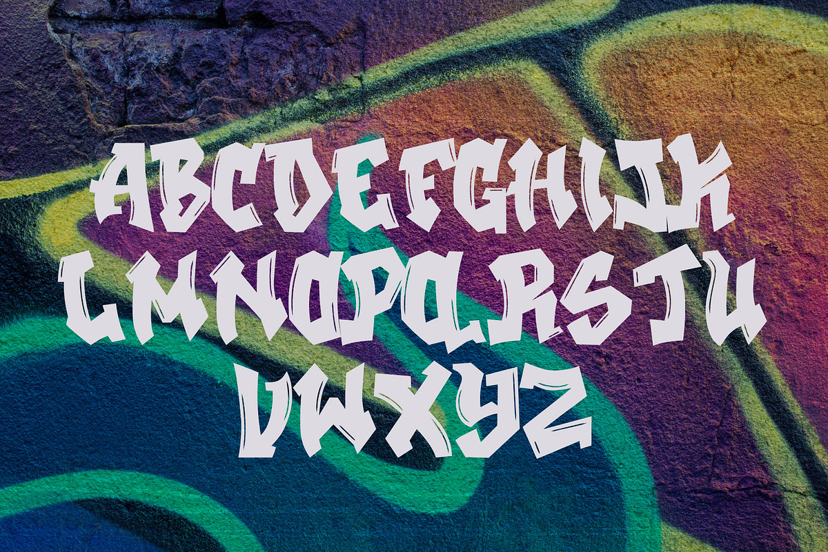Heaven Spot - Rad Graffiti Display, a Script Font by HipFonts (Photo 4 of 8)