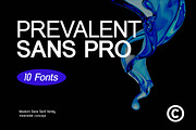 Prevalent Sans Serif Pro Modern Font, a Sans Serif Font by UICreative (Thumbnail 1 of 13)