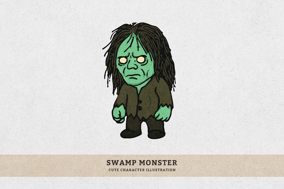 Creepy Horror Villains Illustration, an Illustration by MEANDSTUDIO (Photo 4 of 11)