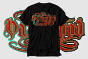 Golyath Blackletter Tattoo Font, a Blackletter Font by WhymoreArt (Thumbnail 8 of 14)