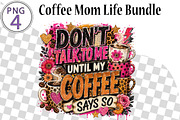 Coffee Mom Life Bundle., a Seasonal Illustration by CreationArt (Thumbnail 1 of 3)