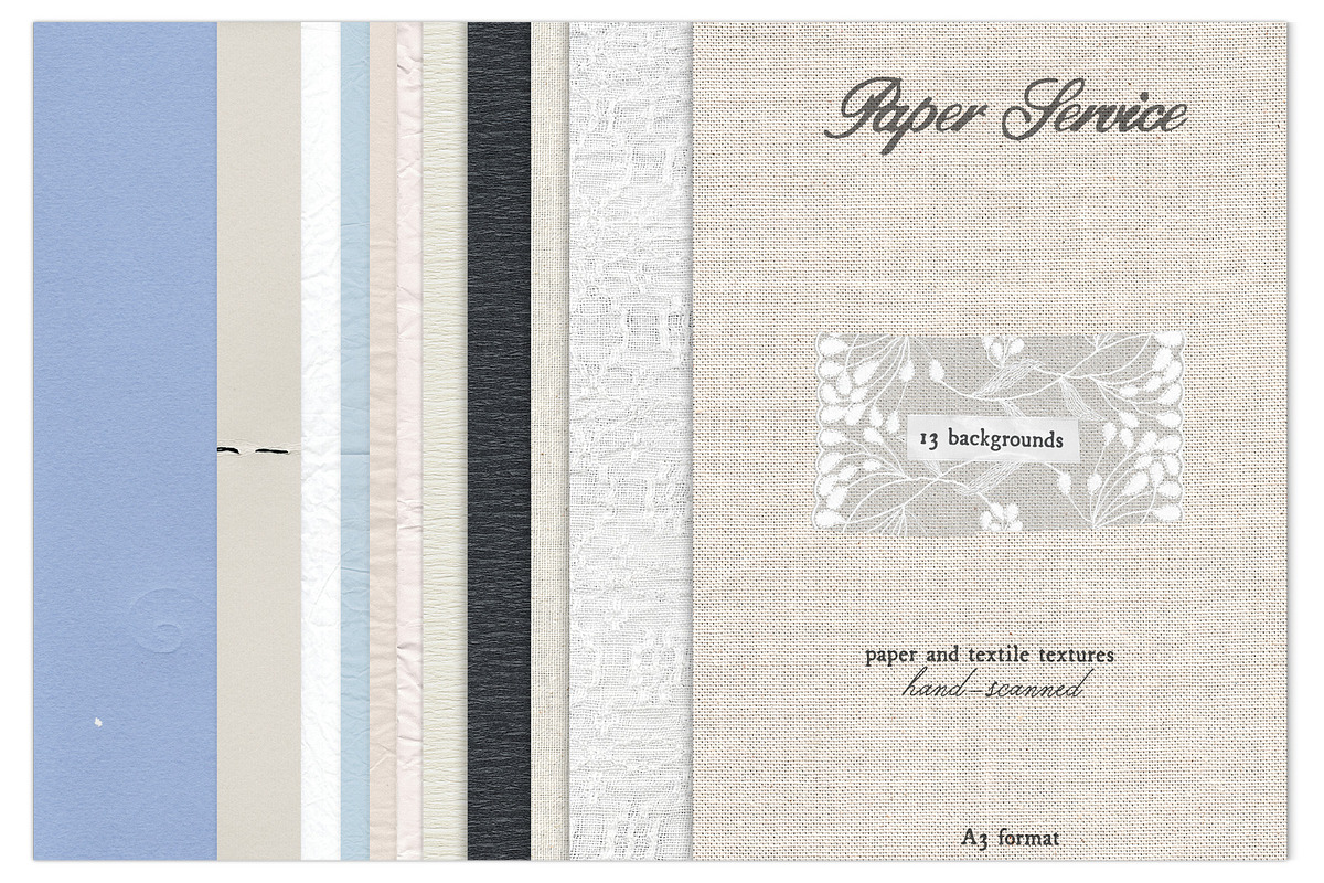 Paper Service: Collage Pack, an Object Graphic by lerinartstudio (Photo 5 of 10)