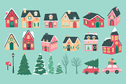 Winter Holiday Illustration, a Background Graphic by CreativeChristiana (Thumbnail 3 of 12)