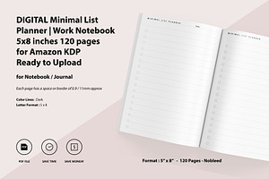 DIGITAL Minimal List Planner