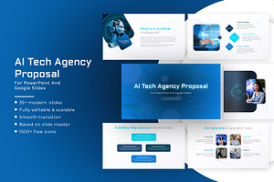 Ai Tech Agency Proposal Presentation