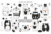 Nursery Art Big fish. Cats set, an Animal Illustration by Nursery Art (Thumbnail 2 of 8)