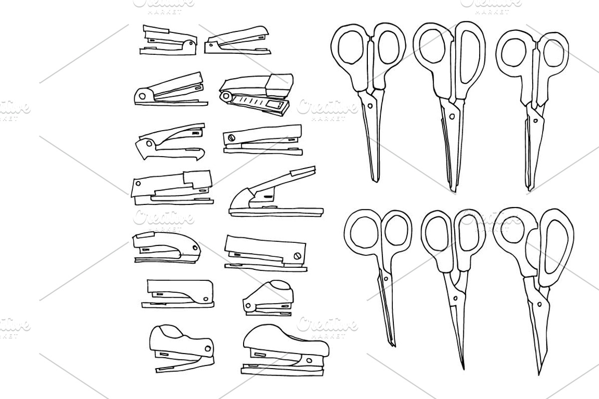 4657 Hand Drawn doodle elements, an Education Illustration by TKDoodle (Photo 72 of 77)