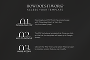 Social Media Content Calendar, a Marketing Template by Gilla Templates (Thumbnail 8 of 9)