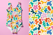 Playful Organic Shapes, a Pattern Graphic by PenguinHouse (Thumbnail 2 of 7)