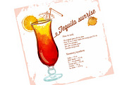 Watercolor set cocktails a cooking, a Food Illustration by Vikpit (Thumbnail 9 of 11)