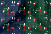 Watercolor Christmas Bundle, a Pattern Graphic by watercolor kamill (Thumbnail 5 of 20)