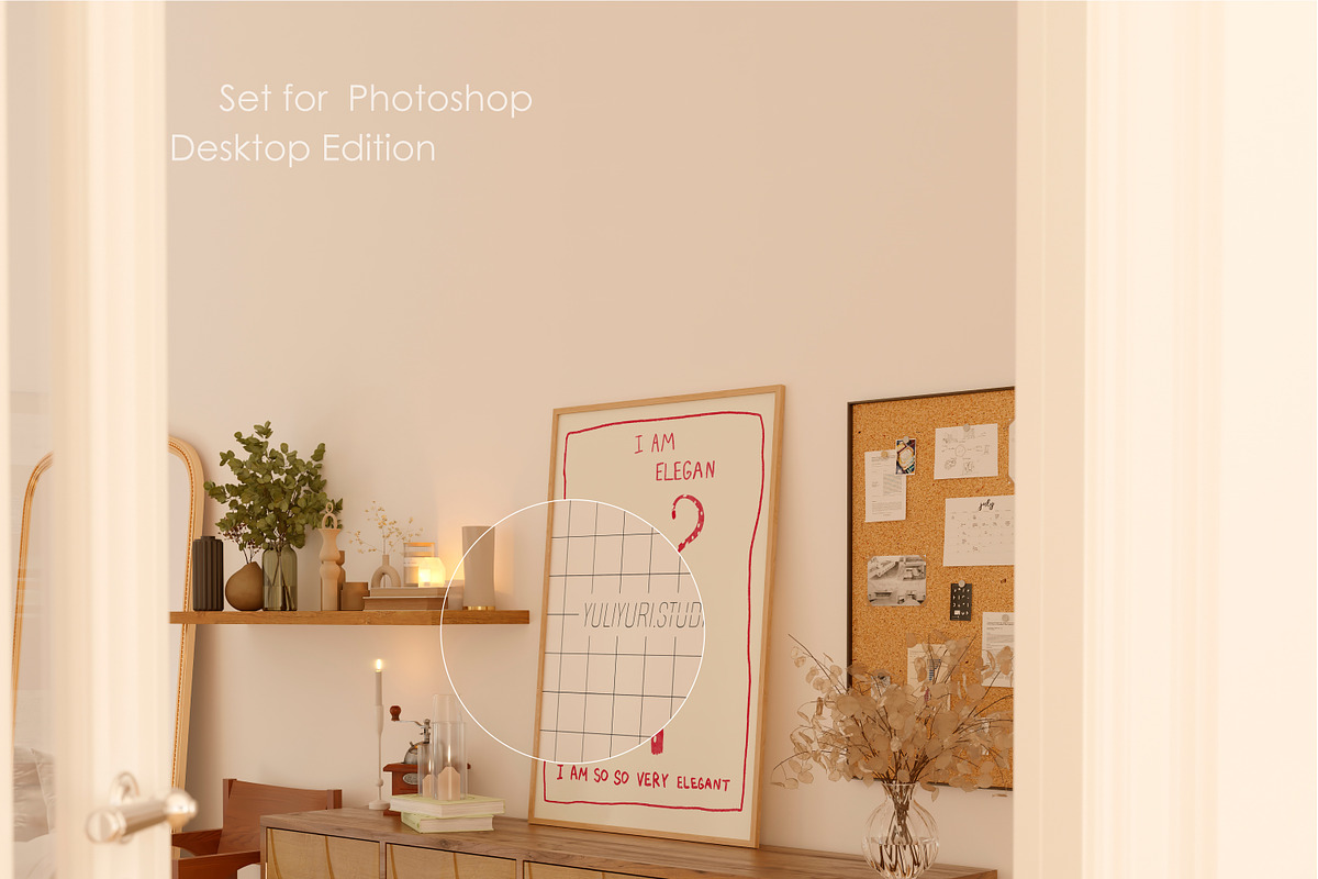LUMIERE | Frame mockup set, a Household Mockup by yuliyuri.studio (Photo 6 of 18)