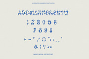 Retro Display Font + Retro Graphics, a Font by Laras Wonderland (Thumbnail 12 of 14)