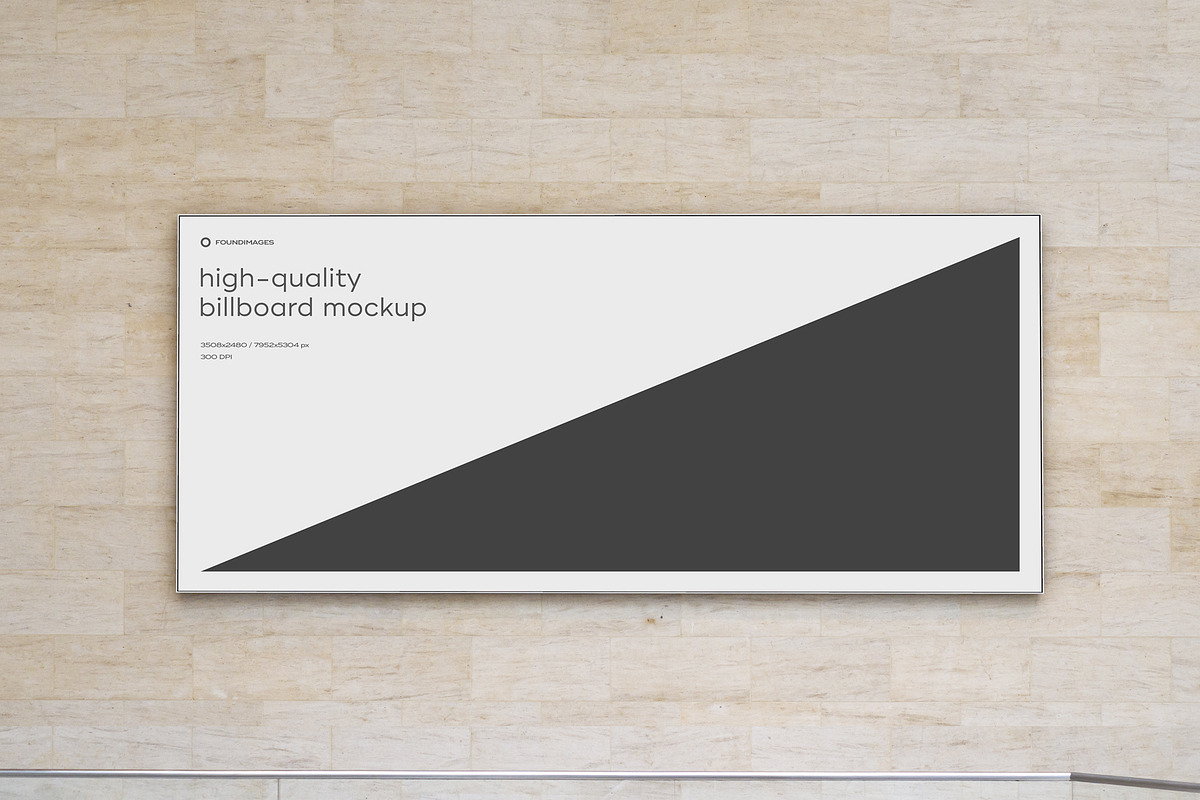 Billboard Mockup Template Bundle, a Print Template by FoundImages (Photo 9 of 36)