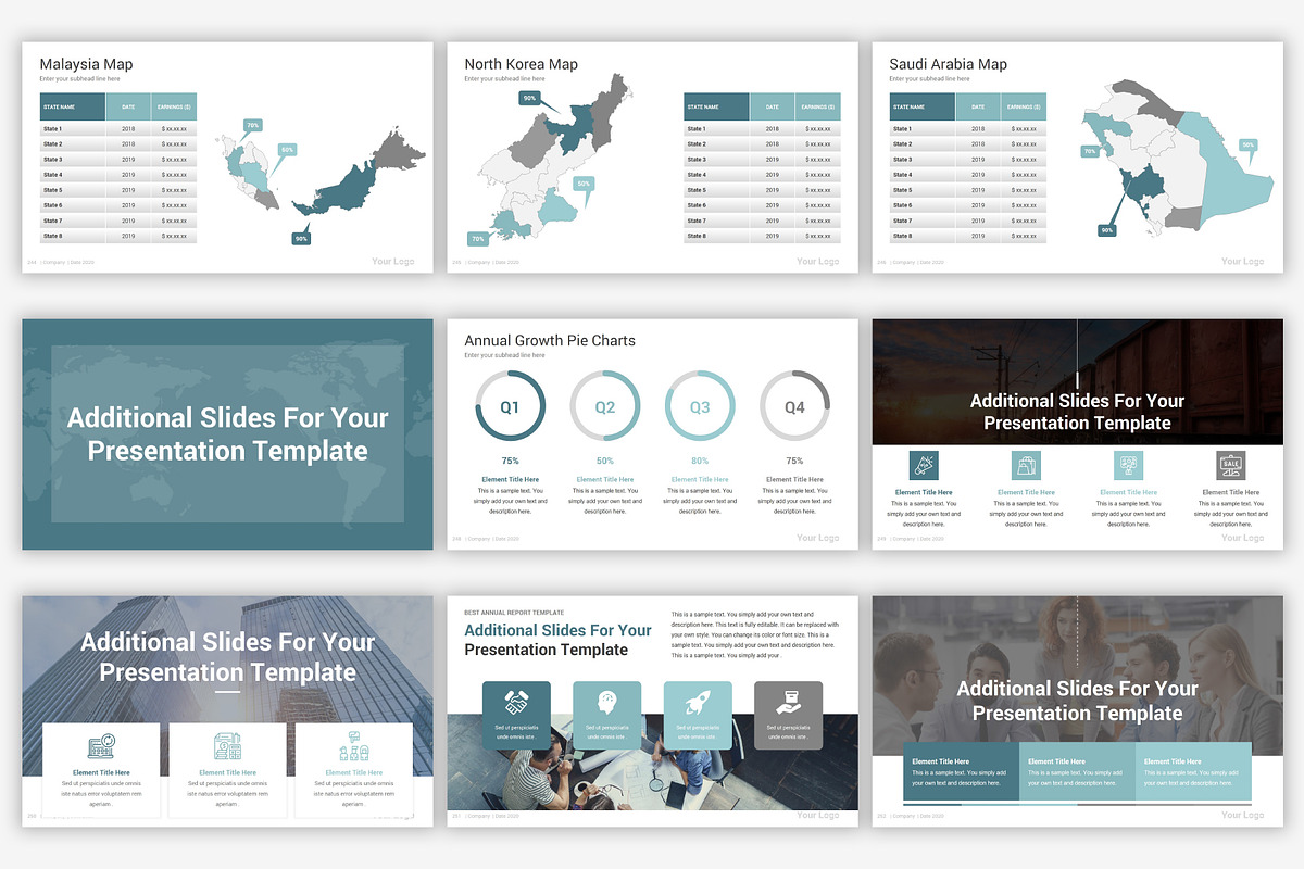Comprehensive PowerPoint Bundle, a Presentation Template by SlideOne (Photo 81 of 81)