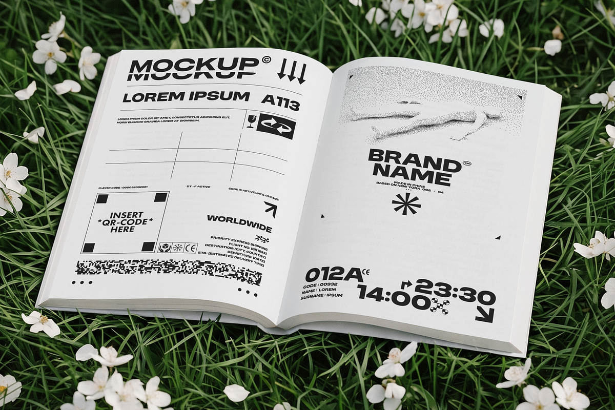 Garden Paper Mockup, an Advertising Mockup by PopotLane (Photo 2 of 7)