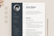 Resume Template Pro, a Resume Template by Estartshop (Thumbnail 2 of 6)