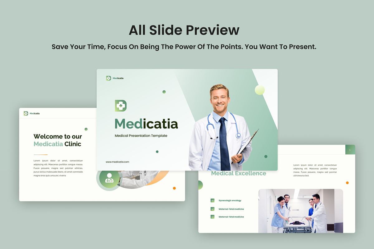 Mediciata - Powerpoint Template, a Presentation Template by GraphauseProject (Photo 2 of 7)