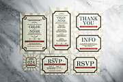 Vintage Wedding Invitation Suite, an Invitation Template by The Good Store (Thumbnail 1 of 4)