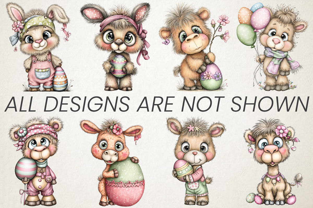 Whimsical Easter Camel Clipart, an Animal Illustration by RobertsArt (Photo 5 of 6)