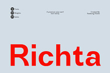 Richta – Premium Sans Serif Family