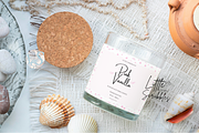 Watercolor Bow Heart Candle Labels, a Stationery Template by Little Creative Scribbles (Thumbnail 4 of 6)