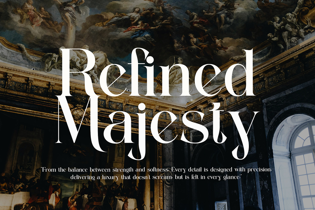 Mulnir Modern Serif Font, a Serif Font by Alfinart (Photo 9 of 11)