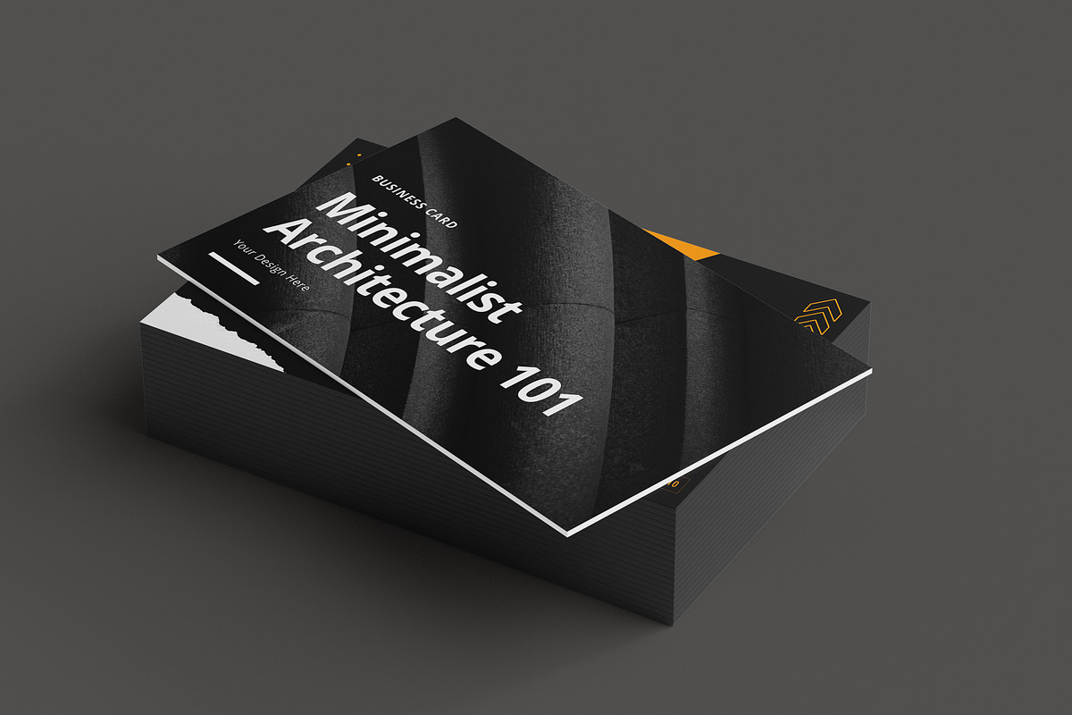 Minimalist Business Card Mockup, a Print Template by 2M GRAPHICS DESIGN (Photo 5 of 5)