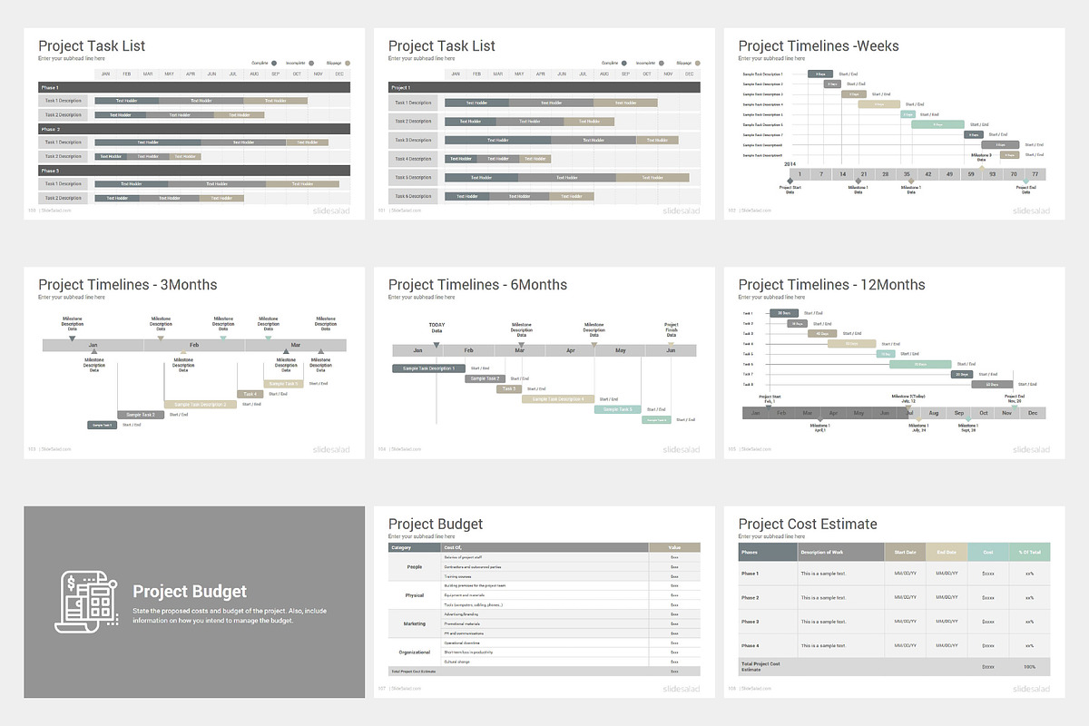 Project Proposal PowerPoint Template, a Presentation Template by SlideSalad (Photo 17 of 34)