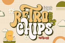 Retro and Chips - Retro Display Font