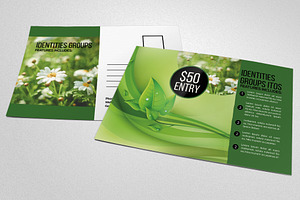 Green Energy Postcard Templates