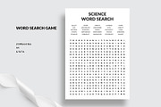 Science Word Search Game Template, a Templates & Theme by Amit Debnath (Thumbnail 5 of 6)