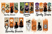 Brushstroke Spooky Season Clipart, an Illustration by Dream Creation (Thumbnail 2 of 5)