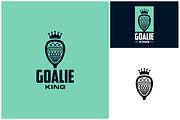 Crown Goalie Lacrosse Stick Logo, a Branding & Logo Template by Enola99d (Thumbnail 1 of 2)