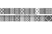 Geometric floral set of patterns., a Pattern Graphic by RODINA (Thumbnail 1 of 3)