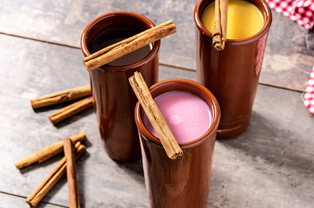 Traditional Mexican atole drink, a Food & Drink Photo by etorres69