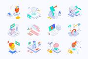 Medical Isometric Icons Set, a Duotone Icon by Vectors Market (Thumbnail 5 of 8)