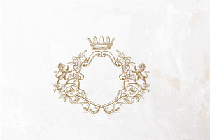 Royal Logo, Wedding Monogram