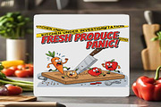 Kitchen Cutting Board PNG Bundle, a Graphic by Digi_Design_World (Thumbnail 7 of 7)