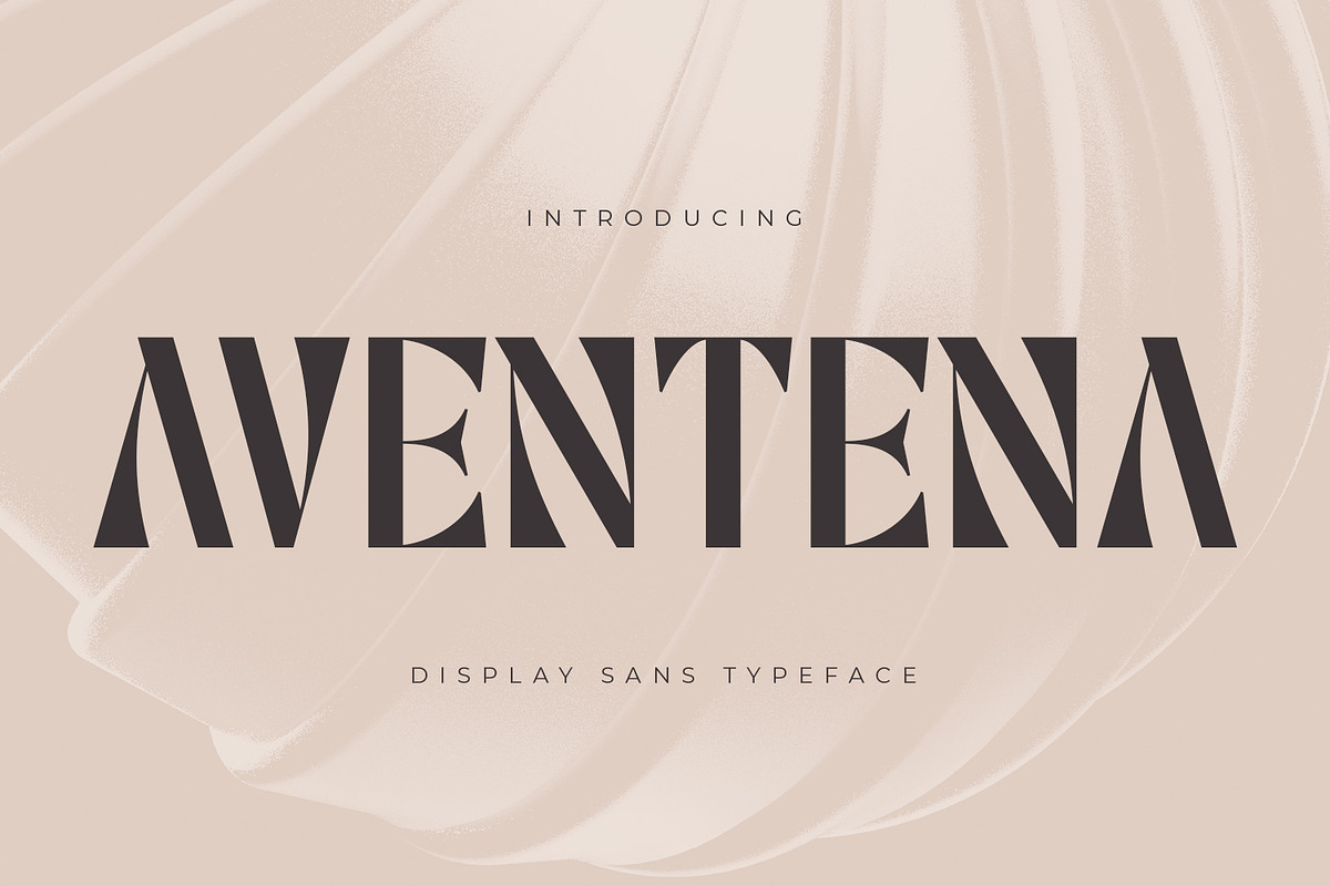 Aventena - Display Sans, a Sans Serif Font by Mokatype Studio (Photo 1 of 11)