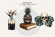 Tropical Goth Sublimation, an Illustration by Artnoy (Thumbnail 3 of 8)