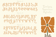 Evalyos Retro Font, a Script Font by madeDeduk (Thumbnail 5 of 8)