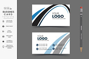 Modern professional business card, a Business Card Template by DESIGNSKIT (Thumbnail 2 of 4)