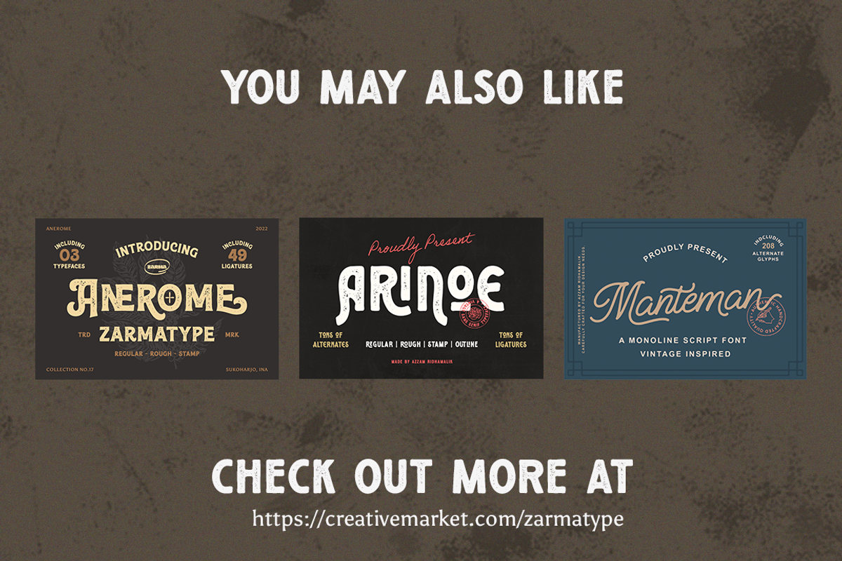 Vonder - Vintage Sans Serif Font, a Sans Serif Font by Zarma Type (Photo 12 of 12)